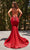 Portia and Scarlett Ps22641 - Strappy Back Mermaid Evening Gown Evening Dresses