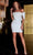 Portia and Scarlett PS23019 - Bow Accented Cocktail Dress Cocktail Dresses 4 / White