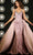 Portia and Scarlett PS23054 - Mermaid Overskirt Evening Gown Special Occasion Dress 0 / Blush