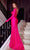 Portia and Scarlett PS23208 - Asymmetic High Neck Prom Gown Prom Dresses 8 / Pink