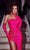 Portia and Scarlett PS23208 - Asymmetic High Neck Prom Gown Prom Dresses 8 / Pink