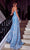 Portia and Scarlett PS23337 - Bejeweled Sweetheart Evening Gown Evening Dresses 14 / Blue-Multi