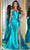 Portia and Scarlett PS23428 - Corset Bodice Trumpet Prom Dress Prom Dresses 2 / Cobalt