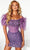 Portia and Scarlett PS23731C - Feathered Corset Homecoming Dress Cocktail Dresses