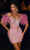 Portia and Scarlett PS23731C - Feathered Corset Homecoming Dress Cocktail Dresses