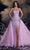 Portia and Scarlett PS23963 - Embellished Overskirt Evening Gown Special Occasion Dress 0 / Pink