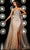 Portia and Scarlett PS23991 - Grecian Beauty Inspired Fitted Gown Prom Dresses 0 / Blush