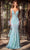 Portia and Scarlett PS24041 - Sequin Plunge Prom Dress Prom Dresses