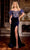 Portia and Scarlett PS24044 - Lace Bodice Prom Dress Prom Dresses 00 / Navy