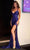 Portia and Scarlett PS24050X - Plunging Sweetheart Prom Dress Special Occasion Dress 00 / Navy