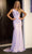 Portia and Scarlett PS24051X - Asymmetrical Trumpet Prom Dress Prom Dresses 00 / Ice