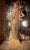 Portia and Scarlett PS24058 - Feather Hem Plunging Prom Gown Special Occasion Dress