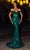 Portia and Scarlett PS24112 - Corset Bodice Beaded Evening Gown Evening Dresses 0 / Emerald