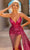 Portia and Scarlett PS24114 - V Neck Sequin Gown Special Occasion Dress