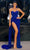 Portia and Scarlett PS24130 - Beaded Sweetheart Gown Special Occasion Dress 00 / Cobalt