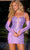 Portia and Scarlett PS24215 - Applique Corset Cocktail Dress Special Occasion Dress