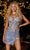 Portia and Scarlett PS24222 - Plunging Floral Lace Cocktail Dress Cocktail Dresses