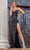 Portia and Scarlett PS24503 - Jewel Embellished Prom Dress Prom Dresses 00 / Black