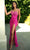 Portia and Scarlett PS24511X - Embellished Sheath Prom Gown Special Occasion Dress 00 / Fuchsia
