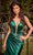 Portia and Scarlett PS24682 - Satin High Slit Prom Dress Special Occasion Dress