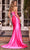 Portia and Scarlett PS24682 - Satin High Slit Prom Dress Special Occasion Dress