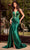 Portia and Scarlett PS24682 - Satin Mermaid Prom Dress Prom Dresses 00 / Emerald