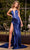 Portia and Scarlett PS24682 - Satin Mermaid Prom Dress Prom Dresses 00 / Navy