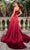 Portia and Scarlett PS24738 - Ruffled Asymmetrical neck Prom Dress Prom Dresses