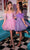 Portia and Scarlett PS24764 - Off Shoulder Embellished Cocktail Dress Cocktail Dresses 00 / Lilac