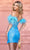 Portia and Scarlett PS24787 - Feathered Detail Off-Shoulder Cocktail Dress Cocktail Dresses 0 / Pink