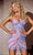 Portia and Scarlett PS24802 - Sequined Short Dress Special Occasion Dress