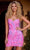 Portia and Scarlett PS24803 - Sequined Strapless Cocktail Dress Special Occasion Dress