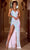 Portia and Scarlett PS24816X - Geometric Sequin Prom Dress Prom Dresses 00 / Ivory-Ab