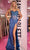 Portia and Scarlett PS24850C - Illusion Jeweled Evening Gown Evening Dresses 00 / Blue