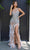 Portia and Scarlett PS24866C - One-Sleeve Beaded Evening Dress Special Occasion Dress