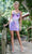 Portia and Scarlett PS25102 - Satin Bodice Cocktail Dress Cocktail Dresses 00 / Purple