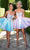 Portia and Scarlett PS25136 - Sequined Plunging V-Neck Cocktail Dress Cocktail Dresses