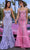 Portia and Scarlett PS25150 - Crystal Mermaid Prom Dress Pageant Dresses 00 / Cinderella Pink AB