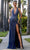 Portia and Scarlett PS25162 - Beaded Halter Prom Dress Prom Dresses 00 / Navy