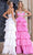 Portia and Scarlett PS25164 - Two Piece Ruffle Tiered Prom Gown Prom Dresses