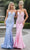 Portia and Scarlett PS25168 - Sexy V-Neck Beaded Lace Prom Gown Prom Dresses