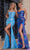 Portia and Scarlett PS25174 - Cutout Hologram Prom Dress Prom Dresses