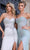 Portia and Scarlett PS25184 - Bejeweled Drape Prom Dress Prom Dresses