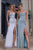 Portia and Scarlett PS25184 - Bejeweled Drape Prom Dress Prom Dresses