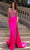 Portia and Scarlett PS25187 - Scoop Cutout Bodice Prom Dress Special Occasion Dress 00 / Hot Pink