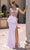 Portia and Scarlett PS25192 - Jeweled One Shoulder Prom Dress Prom Dresses 00 / Blush