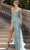 Portia and Scarlett PS25198 - Off Shoulder Applique Prom Dress Prom Dresses 00 / Seagreen