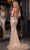 Portia and Scarlett PS25209 - Strapless Crystal Embellished Prom Gown Special Occasion Dress