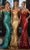 Portia and Scarlett PS25222 - Sequin Mermaid Prom Dress Pageant Dresses 00 / Emerald