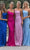 Portia and Scarlett PS25240 - One Shoulder Glitter Prom Dress Prom Dresses